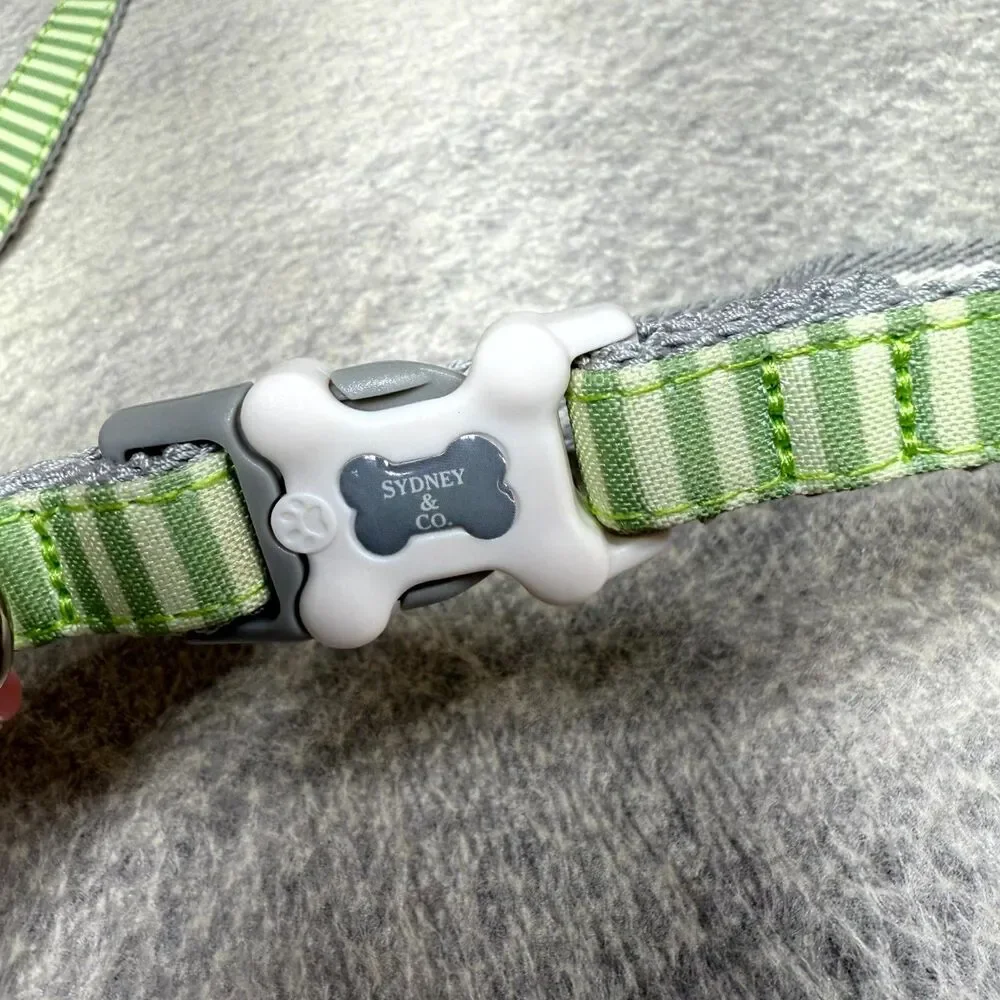 Sydney & Co.‎ Green & Gray Dog Leash Size S